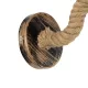 DAKER 01184 Vintage Επιτοίχιο Φωτιστικό Απλίκα Μονόφωτο 1 x E27 IP20 Χάλκινο Μέταλλο Με Μπεζ Σχοινί - Μ21 x Π12 x Υ16cm DAKER 01184 Vintage Επιτοίχιο Φωτιστικό Απλίκα Μονόφωτο 1 x E27 IP20 Χάλκινο Μέταλλο Με Μπεζ Σχοινί - Μ20 x Π10 x Υ15cm