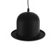 CHARLO 01214 Vintage Κρεμαστό Φωτιστικό Οροφής με Ντουί 1 x E27 AC 220-240V IP20 - Μαύρο & Χρυσό - Μ26 x Π26 x Υ16cm