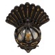 CORNELIA 01250 Vintage Επιτοίχιο Φωτιστικό Απλίκα Μονόφωτο 1 x E27 IP20 Καφέ & Χρυσό Μέταλλο με Μελί Γυαλί - Μ20 x Π32 x Υ55cm CORNELIA 01250 Vintage Επιτοίχιο Φωτιστικό Απλίκα Μονόφωτο 1 x E27 IP20 Καφέ & Χρυσό Μέταλλο με Μελί Γυαλί - Μ20 x Π32 x Υ55cm