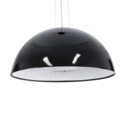 SERENIA 01270 Μοντέρνο Κρεμαστό Φωτιστικό Οροφής με Ντουί 1 x E27 AC 220-240V IP20 - Μαύρο & Λευκό - Μ60 x Π60 x Υ30cm