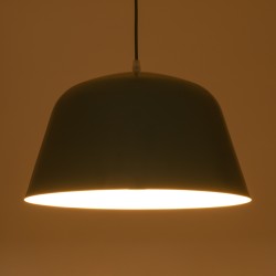 UPVALE 01285 Μοντέρνο Κρεμαστό Φωτιστικό Οροφής με Ντουί 1 x E27 AC 220-240V IP20 - Πράσινο & Λευκό - Μ40 x Π40 x Υ24cm