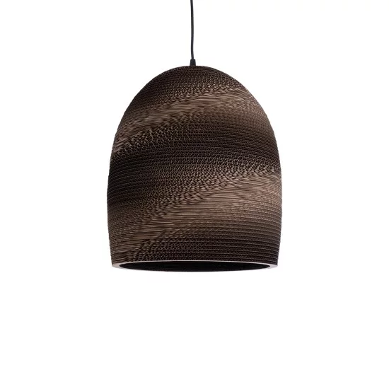 SANTORINI 01296 Boho Κρεμαστό Φωτιστικό Οροφής με Ντουί 1 x E27 AC 220-240V IP20 - Καφέ - Μ35 x Π35 x Υ40cm