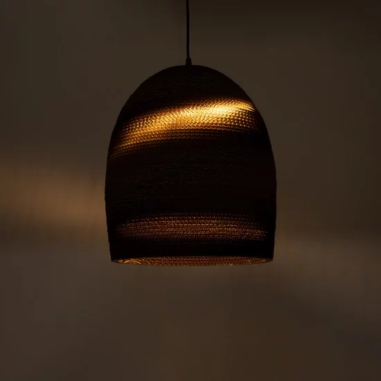 SANTORINI 01296 Boho Κρεμαστό Φωτιστικό Οροφής με Ντουί 1 x E27 AC 220-240V IP20 - Καφέ - Μ35 x Π35 x Υ40cm