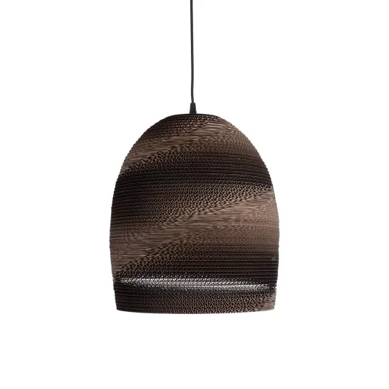 SANTORINI 01296 Boho Κρεμαστό Φωτιστικό Οροφής με Ντουί 1 x E27 AC 220-240V IP20 - Καφέ - Μ35 x Π35 x Υ40cm