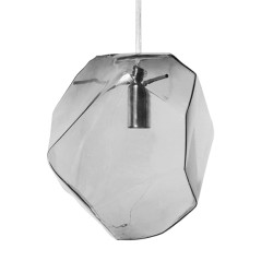 RINA 01307 Μοντέρνο Κρεμαστό Φωτιστικό Οροφής με Ντουί 1 x G9 AC 220-240V IP20 - Γκρι - Μ16 x Π16 x Υ17cm