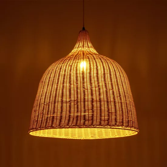 BAHAMAS 01370 Boho Κρεμαστό Φωτιστικό Οροφής με Ντουί 1 x E27 AC 220-240V IP20 - Μπεζ - Μ60 x Π60 x Υ60cm