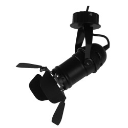 BROADWAY 01371 Vintage Φωτιστικό Οροφής με Ντουί 1 x E27 AC 220-240V IP20 - Μαύρο - Μ20 x Π20 x Υ27.5cm