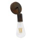 DON 01398 Vintage Επιτοίχιο Φωτιστικό Απλίκα Μονόφωτο 1 x E27 IP20 Χάλκινο Μέταλλο - Μ10 x Π7 x Υ16cm DON 01398 Vintage Επιτοίχιο Φωτιστικό Απλίκα Μονόφωτο 1 x E27 IP20 Χάλκινο Μέταλλο - Μ10 x Π7 x Υ16cm