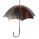 UMBRELLA 01406 Vintage Industrial Κρεμαστό Φωτιστικό Οροφής Πολύφωτο 5 x E27 Μαύρο Καφέ Σκουριά Μεταλλικό Φ58 x Υ60cm