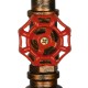 SPIGOT 01414 Vintage Κρεμαστό Φωτιστικό Ανάρτηση Μονόφωτο 1 x E27 IP20 Καφέ & Κόκκινο Μέταλλο - Μ5 x Π5 x Y20cm SPIGOT 01414 Vintage Κρεμαστό Φωτιστικό Ανάρτηση Μονόφωτο 1 x E27 IP20 Καφέ & Κόκκινο Μέταλλο - Μ5 x Π5 x Y20cm