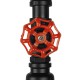 SPIGOT 01415 Vintage Κρεμαστό Φωτιστικό Ανάρτηση Μονόφωτο 1 x E27 IP20 Μαύρο & Κόκκινο Μέταλλο - Μ5 x Π5 x Y20cm SPIGOT 01415 Vintage Κρεμαστό Φωτιστικό Ανάρτηση Μονόφωτο 1 x E27 IP20 Μαύρο & Κόκκινο Μέταλλο - Μ5 x Π5 x Y20cm