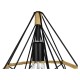 FLUTED 01421 Vintage Κρεμαστό Φωτιστικό Πλέγμα Μονόφωτο 1 x E27 IP20 Μαύρο Μέταλλο με Μπεζ Σχοινί - Μ25 x Π25 x Y24cm FLUTED 01421 Vintage Κρεμαστό Φωτιστικό Πλέγμα Μονόφωτο 1 x E27 IP20 Μαύρο Μέταλλο με Μπεζ Σχοινί - Μ25 x Π25 x Y24cm
