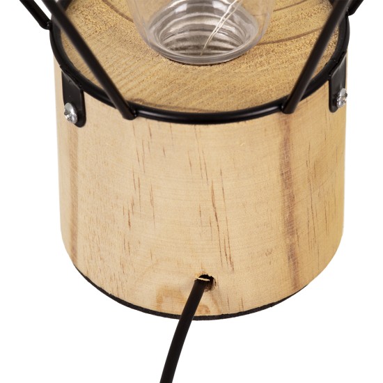 ANTLER 01441 Επιτραπέζιο Φωτιστικό Πορτατίφ LED -W -lm -° DC 5V IP20 Θερμό Λευκό 3000K Μαύρο Μέταλλο με Μπεζ Ξύλο - Μ19 x Π19 x Υ23cm - 2 Xρόνια Εγγύηση ANTLER 01441 Επιτραπέζιο Φωτιστικό Πορτατίφ LED -W -lm -° DC 5V IP20 Θερμό Λευκό 3000K Μαύρο Μέταλλο με Μπεζ Ξύλο - Μ19 x Π19 x Υ23cm - 2 Xρόνια Εγγύηση