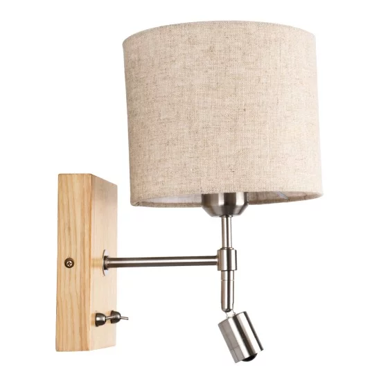 ELEGANT 01496 Μοντέρνο Επιτοίχιο Φωτιστικό Απλίκα με Ρυθμίζόμενο Σώμα LED Δίφωτο 1 x E27 IP20 Μπεζ Ύφασμα με Μπρούτζινο Μέταλλο - Μ18 x Π23.5 x Υ31cm ELEGANT 01496 Μοντέρνο Επιτοίχιο Φωτιστικό Απλίκα με Ρυθμίζόμενο Σώμα LED Δίφωτο 1 x E27 IP20 Μπεζ Ύφασμα με Μπρούτζινο Μέταλλο - Μ18 x Π23.5 x Υ31cm