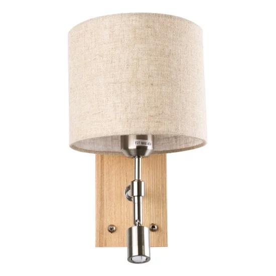 ELEGANT 01496 Μοντέρνο Επιτοίχιο Φωτιστικό Απλίκα με Ρυθμίζόμενο Σώμα LED Δίφωτο 1 x E27 IP20 Μπεζ Ύφασμα με Μπρούτζινο Μέταλλο - Μ18 x Π23.5 x Υ31cm ELEGANT 01496 Μοντέρνο Επιτοίχιο Φωτιστικό Απλίκα με Ρυθμίζόμενο Σώμα LED Δίφωτο 1 x E27 IP20 Μπεζ Ύφασμα με Μπρούτζινο Μέταλλο - Μ18 x Π23.5 x Υ31cm