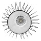 LILY 01558 Vintage Κρεμαστό Φωτιστικό Πλέγμα Μονόφωτο 1 x E27 IP20 Μαύρο Μέταλλο με Λευκό Ύφασμα - Μ43 x Π43 x Υ55cm LILY 01558 Vintage Κρεμαστό Φωτιστικό Πλέγμα Μονόφωτο 1 x E27 IP20 Μαύρο Μέταλλο με Λευκό Ύφασμα - Μ43 x Π43 x Υ55cm