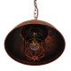 HARROW 01572 Vintage Κρεμαστό Φωτιστικό Kαμπάνα Μονόφωτο 1 x E27 IP20 Χάλκινο Μέταλλο - Μ33 x Π33 x Υ26cm HARROW 01572 Vintage Κρεμαστό Φωτιστικό Kαμπάνα Μονόφωτο 1 x E27 IP20 Χάλκινο Μέταλλο - Μ33 x Π33 x Υ26cm