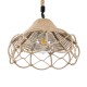 TESSUTI 01614 Boho Κρεμαστό Φωτιστικό Πλέγμα Μονόφωτο 1 x E27 IP20 Μπεζ Σχοινί - Μ39 x Π39 x Y31cm TESSUTI 01614 Boho Κρεμαστό Φωτιστικό Πλέγμα Μονόφωτο 1 x E27 IP20 Μπεζ Σχοινί - Μ39 x Π39 x Y31cm