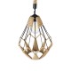 CONICAL 01617 Vintage Κρεμαστό Φωτιστικό Πλέγμα Μονόφωτο 1 x E27 IP20 Μαύρο Μέταλλο με Μπεζ Σχοινί - Μ30 x Π30 x Υ40cm CONICAL 01617 Vintage Κρεμαστό Φωτιστικό Πλέγμα Μονόφωτο 1 x E27 IP20 Μαύρο Μέταλλο με Μπεζ Σχοινί - Μ30 x Π30 x Υ40cm