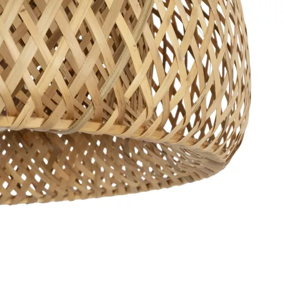 SAN TROPEZ 01626 Boho Κρεμαστό Φωτιστικό Οροφής με Ντουί 1 x E27 AC 220-240V IP20 - Μπεζ - Μ38 x Π38 x Υ22cm