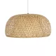 SAN TROPEZ 01627 Boho Κρεμαστό Φωτιστικό Οροφής με Ντουί 1 x E27 AC 220-240V IP20 - Μπεζ - Μ60 x Π60 x Υ29cm