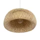 SAN TROPEZ 01627 Boho Κρεμαστό Φωτιστικό Οροφής με Ντουί 1 x E27 AC 220-240V IP20 - Μπεζ - Μ60 x Π60 x Υ29cm