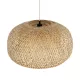 SAN TROPEZ 01627 Boho Κρεμαστό Φωτιστικό Οροφής με Ντουί 1 x E27 AC 220-240V IP20 - Μπεζ - Μ60 x Π60 x Υ29cm
