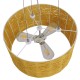 INCASS 01630 Vintage Κρεμαστό Φωτιστικό Καπέλο Τρίφωτο 3 x E27 IP20 Μπεζ Rattan - Μ40 x Π40 x Υ22cm INCASS 01630 Vintage Κρεμαστό Φωτιστικό Καπέλο Τρίφωτο 3 x E27 IP20 Μπεζ Rattan - Μ40 x Π40 x Υ22cm