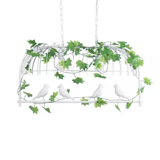 NEST 01644 Vintage Κρεμαστό Φωτιστικό Φιγούρα Δίφωτο 2 x E27 IP20 Λευκό Μέταλλο με Πράσινο Πλαστικό - Μ73.6 x Π37.5 x Y38cm NEST 01644 Vintage Κρεμαστό Φωτιστικό Οροφής με Ντουί 2 x E27 AC 220-240V IP20 - Λευκό & Πράσινο - Μ73.6 x Π37.5 x Y38cm