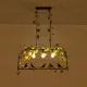 NEST 01646 Vintage Κρεμαστό Φωτιστικό Φιγούρα Τρίφωτο 3 x E27 IP20 Μαύρο Μέταλλο με Πράσινο Πλαστικό - Μ85.5 x Π37.5 x Y38cm NEST 01646 Vintage Κρεμαστό Φωτιστικό Οροφής με Ντουί 3 x E27 AC 220-240V IP20 - Μαύρο & Πράσινο - Μ85.5 x Π37.5 x Y38cm