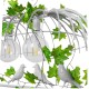 NEST 01647 Vintage Κρεμαστό Φωτιστικό Φιγούρα Τρίφωτο 3 x E27 IP20 Λευκό Μέταλλο με Πράσινο Πλαστικό - Μ85.5 x Π37.5 x Y38cm NEST 01647 Vintage Κρεμαστό Φωτιστικό Φιγούρα Τρίφωτο 3 x E27 IP20 Λευκό Μέταλλο με Πράσινο Πλαστικό - Μ85.5 x Π37.5 x Y38cm