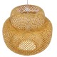 MALDIVES 01657 Boho Κρεμαστό Φωτιστικό Πλέγμα Μονόφωτο 1 x E27 IP20 Μπεζ Ξύλο - Μ56 x Π56 x Υ54cm MALDIVES 01657 Boho Κρεμαστό Φωτιστικό Πλέγμα Μονόφωτο 1 x E27 IP20 Μπεζ Ξύλο - Μ56 x Π56 x Υ54cm