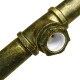 CANAL 01669 Vintage Κρεμαστό Φωτιστικό Ράγα Πολύφωτο 5 x E27 IP20 Μπρούτζινο Μέταλλο - Μ92 x Π5 x Y8cm CANAL 01669 Vintage Κρεμαστό Φωτιστικό Ράγα Πολύφωτο 5 x E27 IP20 Μπρούτζινο Μέταλλο - Μ92 x Π5 x Y8cm