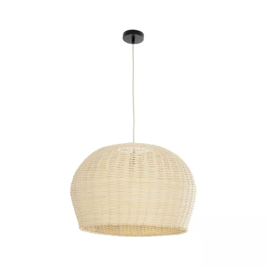 BERMUDA 01709 Boho Κρεμαστό Φωτιστικό Οροφής με Ντουί 1 x E27 AC 220-240V IP20 - Μπεζ - Μ50 x Π50 x Y34cm