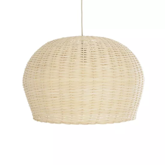 BERMUDA 01709 Boho Κρεμαστό Φωτιστικό Οροφής με Ντουί 1 x E27 AC 220-240V IP20 - Μπεζ - Μ50 x Π50 x Y34cm