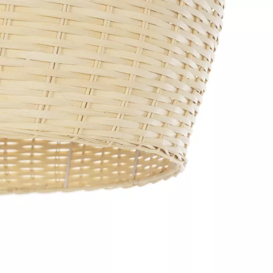 BERMUDA 01709 Boho Κρεμαστό Φωτιστικό Οροφής με Ντουί 1 x E27 AC 220-240V IP20 - Μπεζ - Μ50 x Π50 x Y34cm