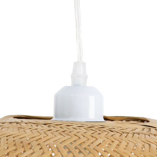 CARIBBEAN 01723 Boho Κρεμαστό Φωτιστικό Ανάρτηση Μονόφωτο 1 x E27 IP20 Μπεζ Ξύλο - Μ45 x Π45 x Υ24cm CARIBBEAN 01723 Boho Κρεμαστό Φωτιστικό Ανάρτηση Μονόφωτο 1 x E27 IP20 Μπεζ Ξύλο - Μ45 x Π45 x Υ24cm