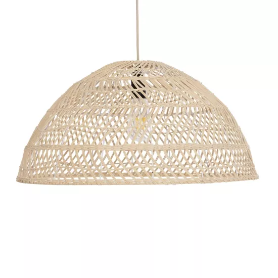 COMORES 01728 Boho Κρεμαστό Φωτιστικό Οροφής με Ντουί 1 x E27 AC 220-240V IP20 - Μπεζ - Μ60 x Π60 x Y29cm