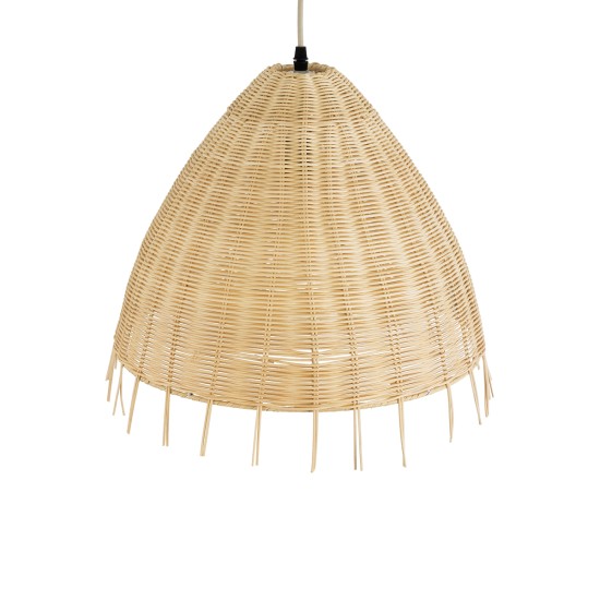 AQUATIC 01742 Boho Κρεμαστό Φωτιστικό Καμπάνα Μονόφωτο 1 x E27 IP20 Μπεζ Ξύλο - Μ40 x Π40 x Υ36cm AQUATIC 01742 Boho Κρεμαστό Φωτιστικό Καμπάνα Μονόφωτο 1 x E27 IP20 Μπεζ Ξύλο - Μ40 x Π40 x Υ36cm