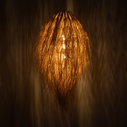 ARCHIPELAGO 01747 Boho Κρεμαστό Φωτιστικό Οροφής με Ντουί 1 x E27 AC 220-240V IP20 - Μπεζ - Μ30 x Π30 x Υ63cm