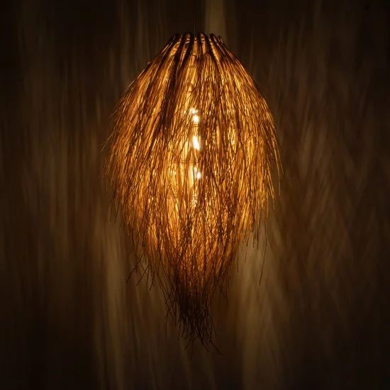 ARCHIPELAGO 01747 Boho Κρεμαστό Φωτιστικό Οροφής με Ντουί 1 x E27 AC 220-240V IP20 - Μπεζ - Μ30 x Π30 x Υ63cm