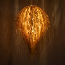 ARCHIPELAGO 01749 Boho Κρεμαστό Φωτιστικό Οροφής με Ντουί 1 x E27 AC 220-240V IP20 - Μπεζ - Μ40 x Π40 x Υ63cm