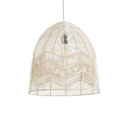 ALOHA 01751 Boho Κρεμαστό Φωτιστικό Οροφής με Ντουί 1 x E27 AC 220-240V IP20 - Μπεζ - Μ45 x Π45 x Υ48cm