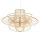BALI 01758 Boho Κρεμαστό Φωτιστικό Πλέγμα Μονόφωτο 1 x E27 IP20 Μπεζ Ξύλο - Μ100 x Π100 x Υ60cm BALI 01758 Boho Κρεμαστό Φωτιστικό Πλέγμα Μονόφωτο 1 x E27 IP20 Μπεζ Ξύλο - Μ100 x Π100 x Υ60cm