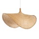 CUBA 01769 Boho Κρεμαστό Φωτιστικό Οροφής με Ντουί 1 x E27 AC 220-240V IP20 - Μπεζ - Μ100 x Π100 x Υ55cm