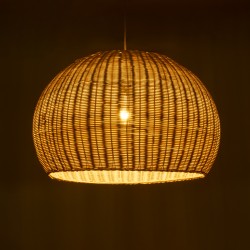 RAITO 01825 Boho Κρεμαστό Φωτιστικό Οροφής με Ντουί 1 x E27 AC 220-240V IP20 - Μπεζ - Μ60 x Π60 x Υ40cm