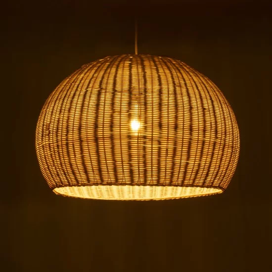 RAITO 01825 Boho Κρεμαστό Φωτιστικό Καμπάνα Μονόφωτο 1 x E27 IP20 Μπεζ Ξύλο - Μ60 x Π60 x Υ40cm RAITO 01825 Boho Κρεμαστό Φωτιστικό Καμπάνα Μονόφωτο 1 x E27 IP20 Μπεζ Ξύλο - Μ60 x Π60 x Υ40cm