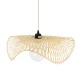 MELEMELE 01840 Boho Κρεμαστό Φωτιστικό Πλέγμα Μονόφωτο 1 x E27 IP20 Μπεζ Ξύλο - Μ50 x Π50 x Υ7cm MELEMELE 01840 Boho Κρεμαστό Φωτιστικό Πλέγμα Μονόφωτο 1 x E27 IP20 Μπεζ Ξύλο - Μ50 x Π50 x Υ7cm