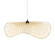 MELEMELE 01841 Boho Κρεμαστό Φωτιστικό Πλέγμα Μονόφωτο 1 x E27 IP20 Μπεζ Ξύλο - Μ75 x Π75 x Υ10cm MELEMELE 01841 Boho Κρεμαστό Φωτιστικό Πλέγμα Μονόφωτο 1 x E27 IP20 Μπεζ Ξύλο - Μ75 x Π75 x Υ10cm