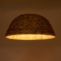 MANGATA 01847 Boho Κρεμαστό Φωτιστικό Οροφής με Ντουί 1 x E27 AC 220-240V IP20 - Μπεζ - Μ60 x Π60 x Υ28cm